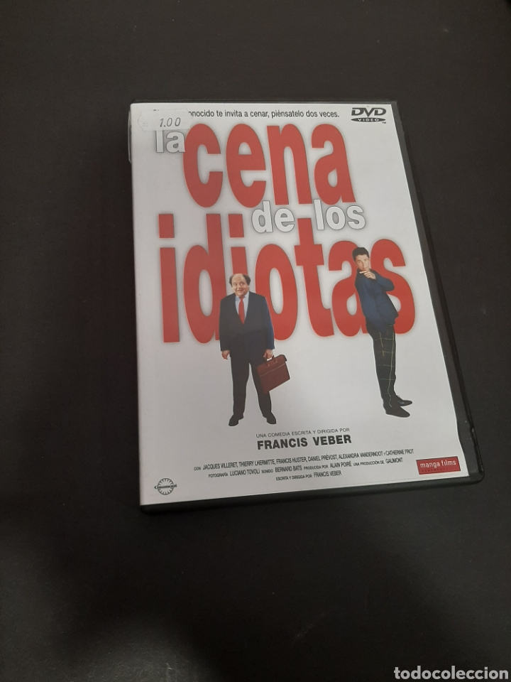 Kino: S238 la cena de los idiotas-DVD SEGUNDA MANO