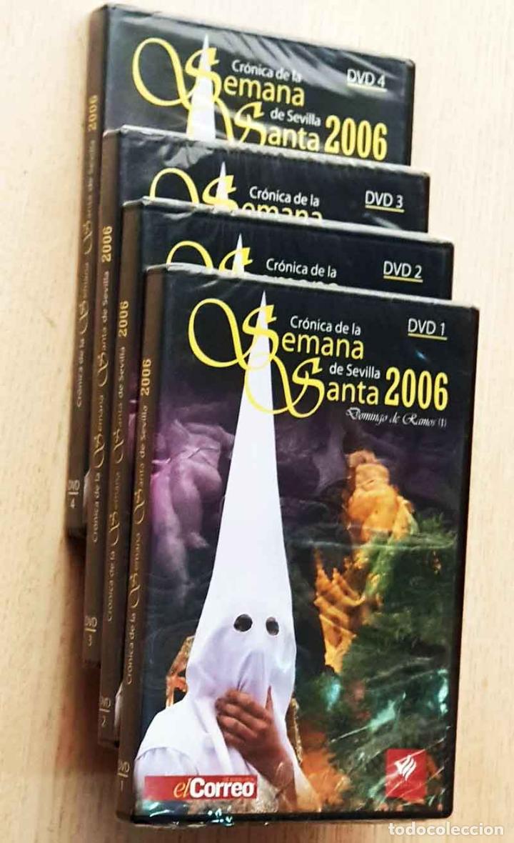 Cine: CR&Oacute;NICA DE LA SEMANA SANTA 2006 (DVDs / n&ordm; 1 - 2 - 3 / precintados / PRECIO POR UNIDAD)