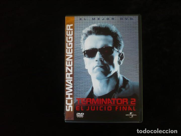 Cine: terminator el juicio final - edicion especial 2 discos + libreto - dvd casi como nuevos