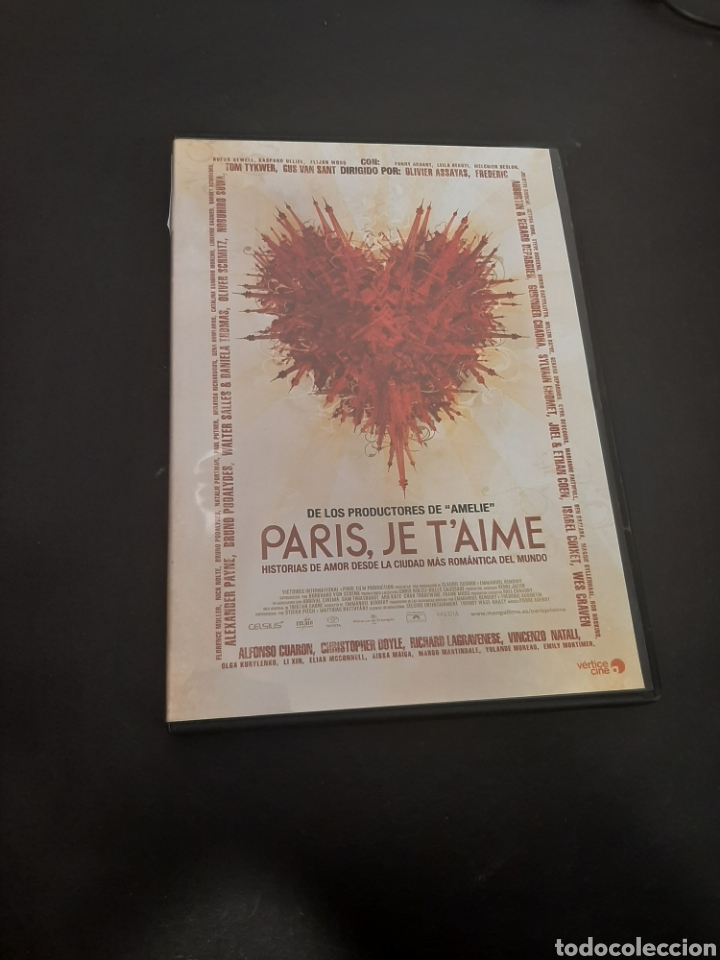 Cin&eacute;ma: S260 Par&iacute;s je t'aime-DVD SEGUNDA MANO