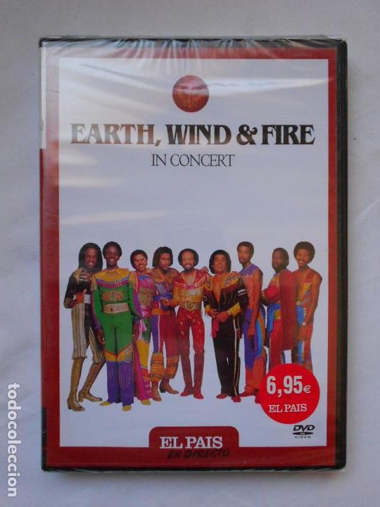 Cine: EARTH, WIND & FIRE IN CONCERT - EL PA&Iacute;S EN DIRECTO - EL PA&Iacute;S - DVD - CONCIERTO - NUEVO PRECINTADO