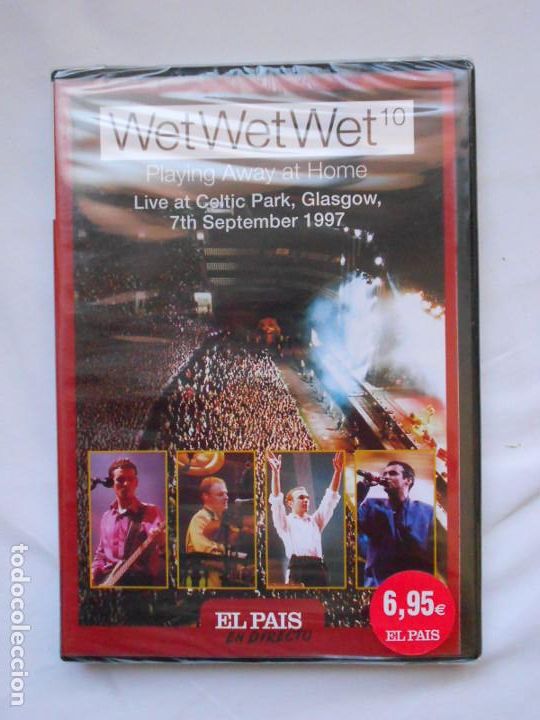 Cine: WET WET WET - EL PA&Iacute;S EN DIRECTO - EL PA&Iacute;S - DVD - CONCIERTO - NUEVO PRECINTADO