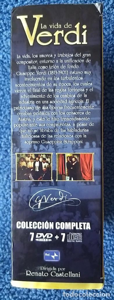 Cine: LA VIDA DE VERDI DVD (7.DVD+ 7 Compact- ) UNA OBRA RIGUROSA Y LLENA DE LUJO Y ESPLENDOR (VER FOTOS) - Foto 4 - 214905228
