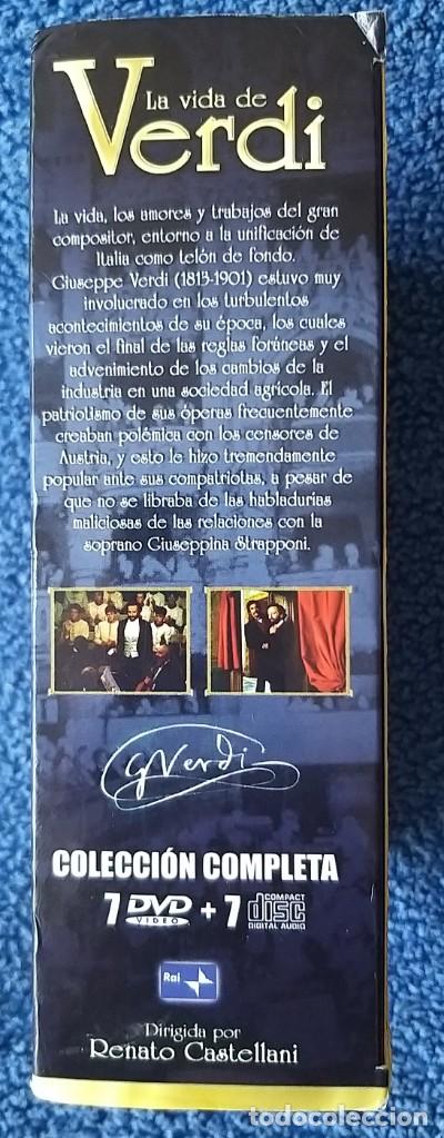 Cine: LA VIDA DE VERDI DVD (7.DVD+ 7 Compact- ) UNA OBRA RIGUROSA Y LLENA DE LUJO Y ESPLENDOR (VER FOTOS) - Foto 6 - 214905228