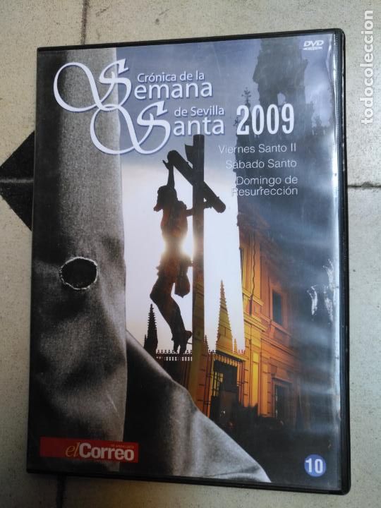 Cinema: dvd semana santa sevilla , cronica de la semna santa 2009 n 10 viernes santo ii sabado santo domingo