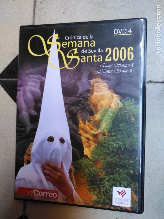 Cinema: dvd semana santa sevilla , cronica de la semna santa 2006 n 4 lunes santo ii martes santo i