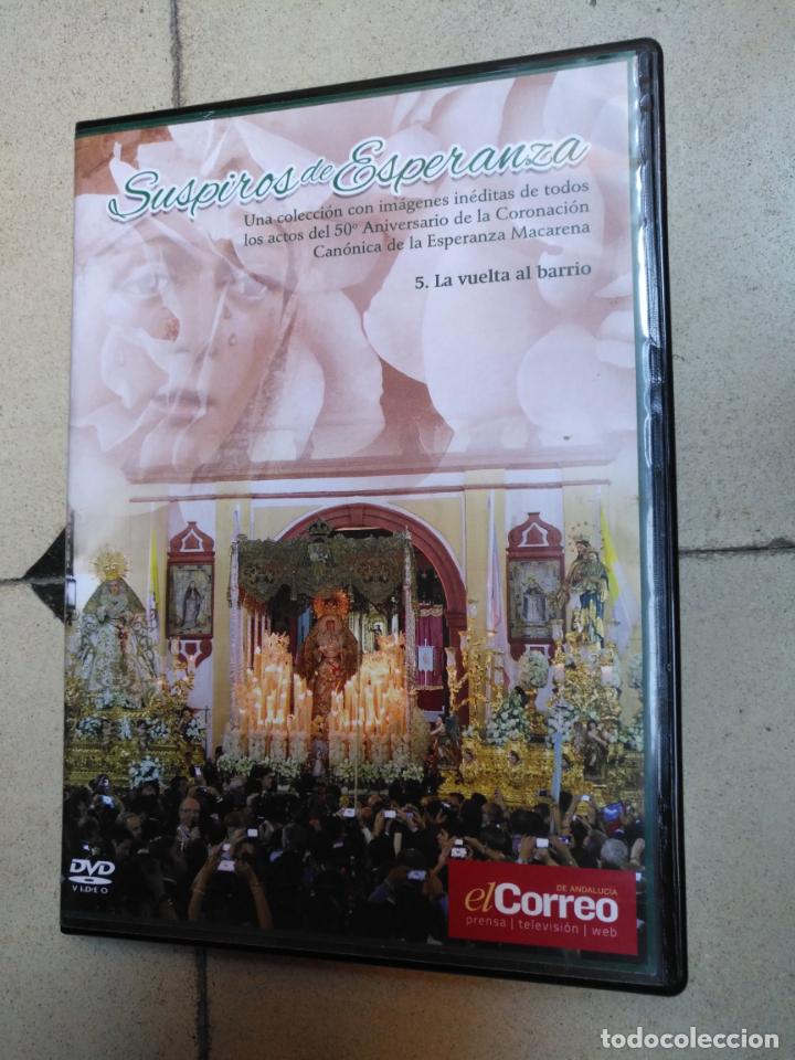 Cinema: dvd semana santa sevilla , suspiros de esperanza - 50&ordm; aniversario coronacion virgen macarena n 5