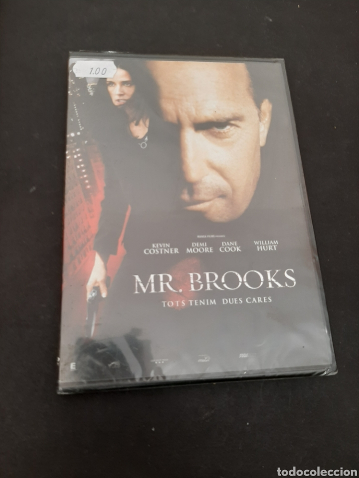 Cinema: DVS12 Mr Brooks -DVD SEGUNDA MANO TAPA FINA