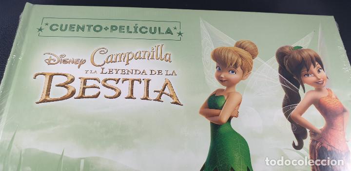 Cine: CUENTO-DVD-LIBRO-DISNEY-CAMPANILLA Y LA LEYENDA DE LA BESTIA-PRECINTADO-IMPOLUTO-CLASICOS
