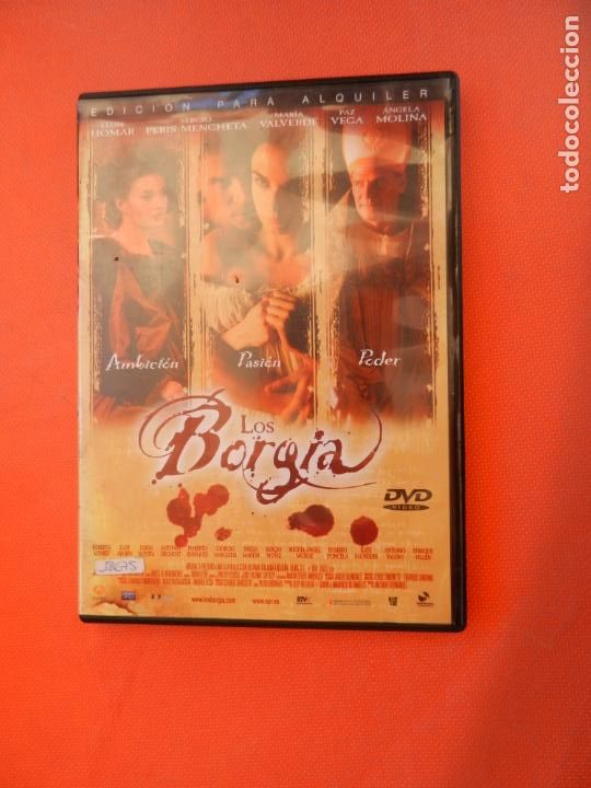Cine: LOS BORGIA - DVD- PODER, LA PASI&Oacute;N Y LA HIPOCRESIA - Foto 1
