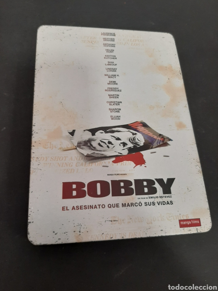 Cine: S334 Bobby-DVD STEELBOK SEGUNDAMANO