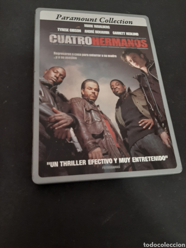 Cine: S500 cuatro hermanos -DVD STEELBOK SEGUNDAMANO