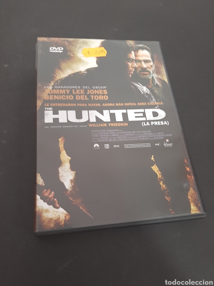 Cine: S334 the hunted la presa -DVD SEGUNDAMANO