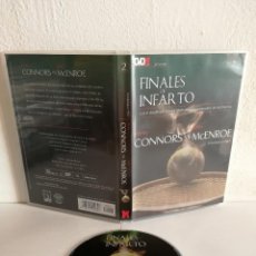 Cine: DVD ORIGINAL - FINALES DE INFARTO 2 TENIS JIMMY CONNORS VS JOHN MCENROE - WIMBELDON 1982. Lote 366658136