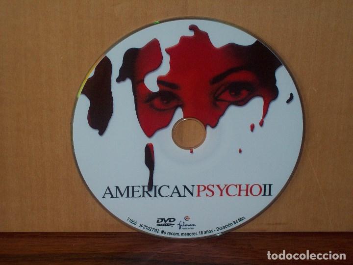 Cine: AMERICAN PSYCHO II - SOLO DVD COMO NUEVO SIN CARATULAS, NI CAJA