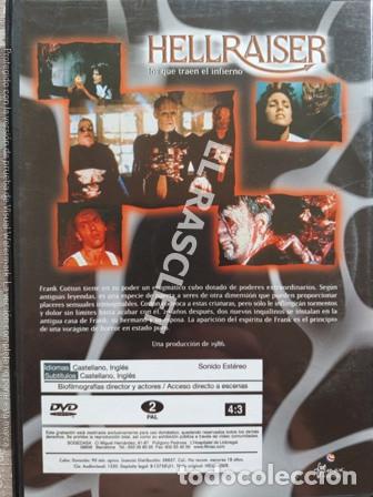 Cine: HELLRAISER - CLIVE BARKER - DVD CINE - Foto 3
