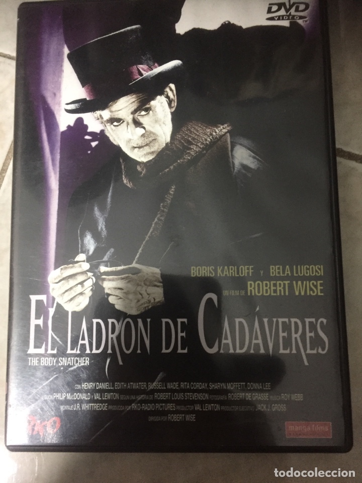 Cine: El ladron de cadaveres Karloff Lugosi