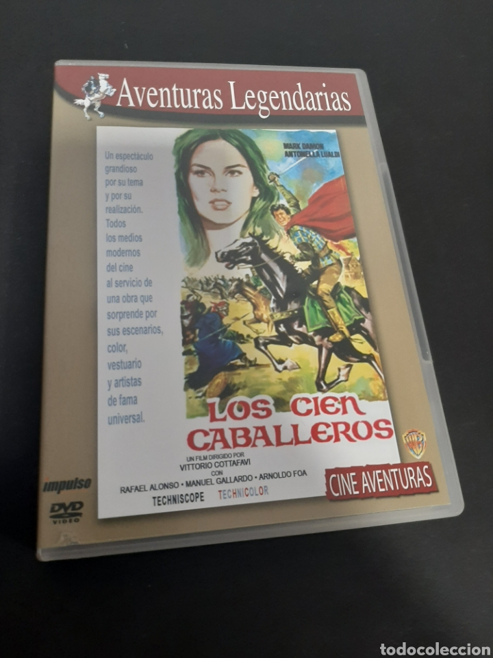 Cine: S152 los 100 caballeros-DVD SEGUNDA MANO
