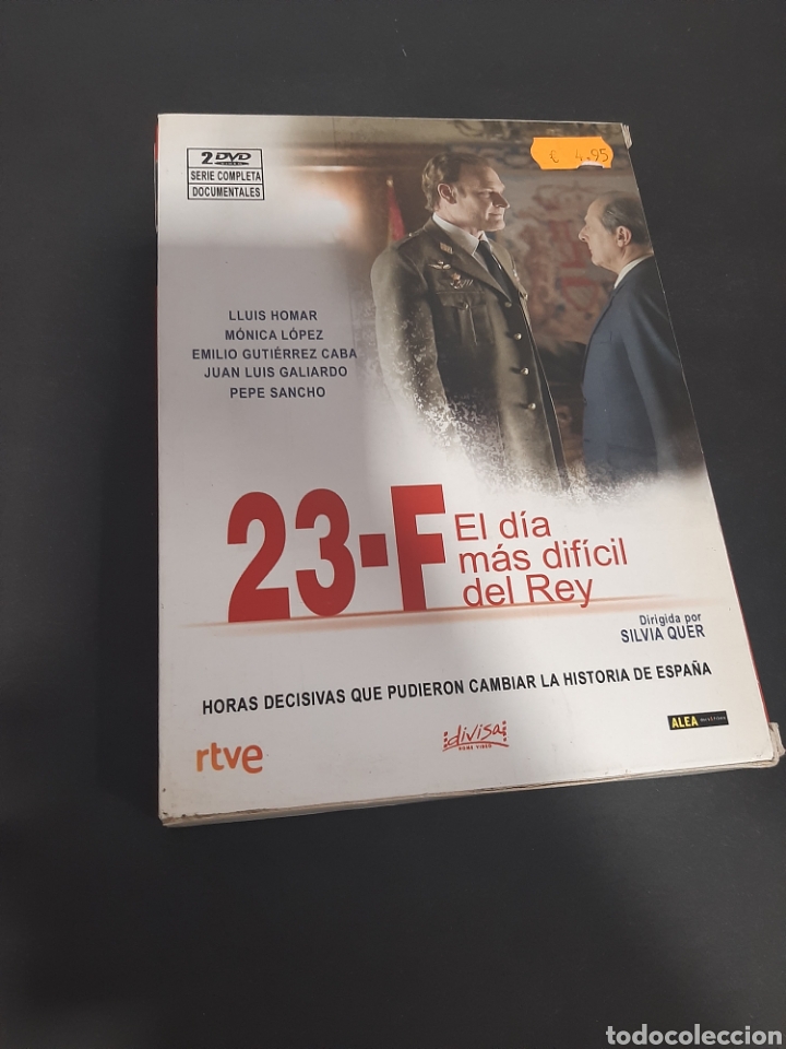 Cinema: S157 23 F el d&iacute;a m&aacute;s dif&iacute;cil del Rey-DVD SEGUNDA MANO
