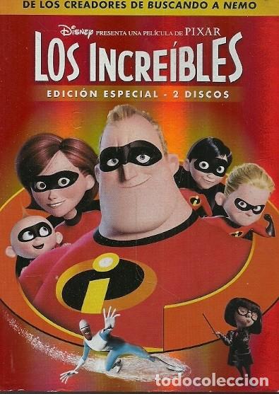 Cine: DVD LOS INCREIBLES EDICION ESPECIAL 2 DISCOS