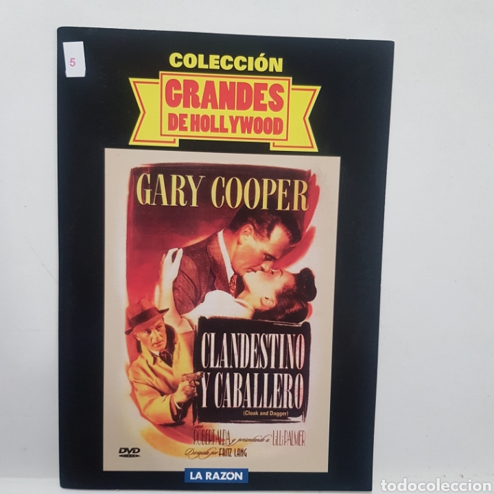 Cinema: CTN 5 clandestino y caballero DVD EDICION CARTON SEGUNDAMANO