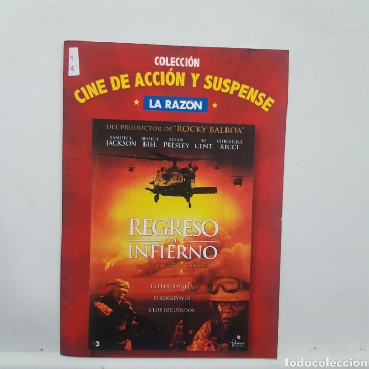 Cine: CTN 14 regreso al infierno DVD EDICION CARTON SEGUNDAMANO