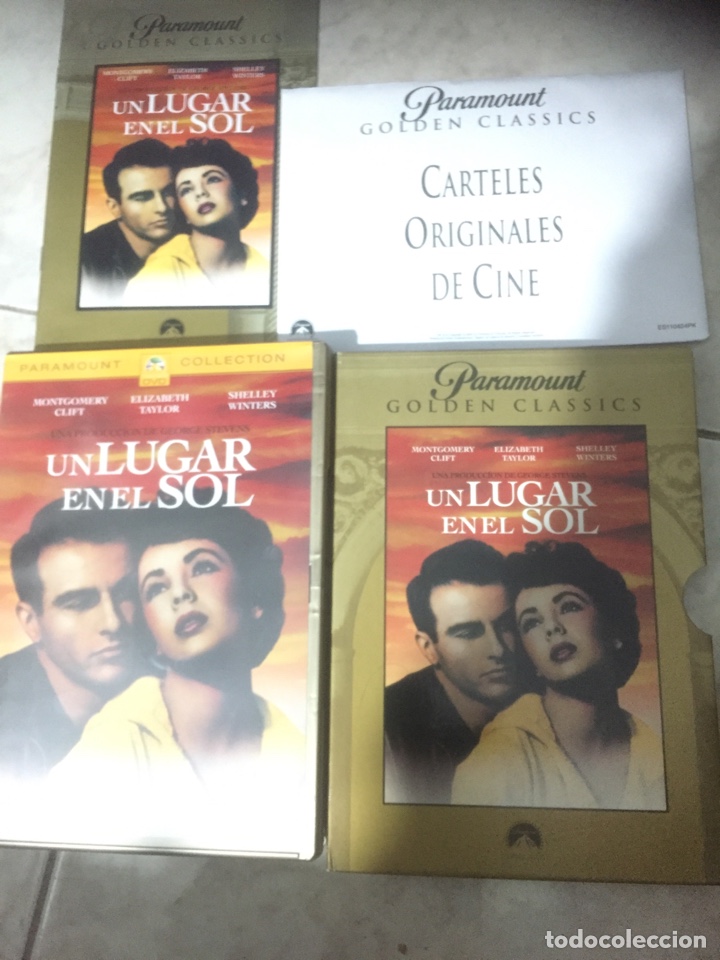 Cine: Un Lugar en el Sol dvd - Foto 1
