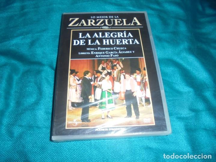 Cine: LA ALEGRIA DE LA HUERTA. FEDERICA CHUECA. LO MEJOR DE LA ZARZUELA. PLANETA DEAGOSTINI. DVD. PRECINTA
