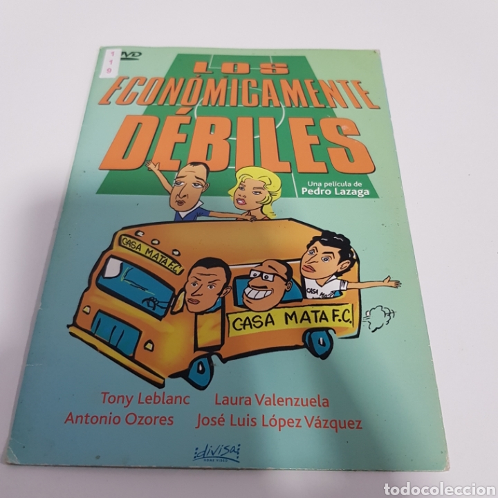 Cinema: CTN&nbsp;&nbsp;&nbsp;&nbsp; 119 los econ&oacute;micamente d&eacute;biles DVD EDICION CARTON SEGUNDAMANO