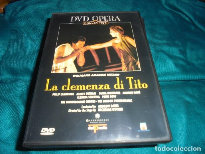 Cine: CLEMENZA DI TITO. MOZART. EDICIONES DELPRADO. DVD. IMPECABLE