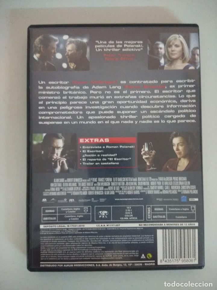 Cine: DVD/EL ESCRITOR/POLANSKI. - Foto 2