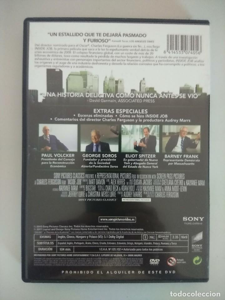 Cine: DVD/INSIDE JOB. - Foto 2