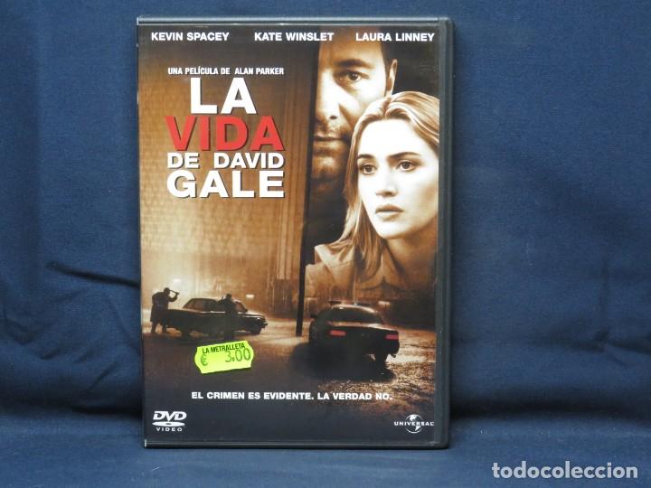Cine: LA VIDA DE DAVID GALE - DVD