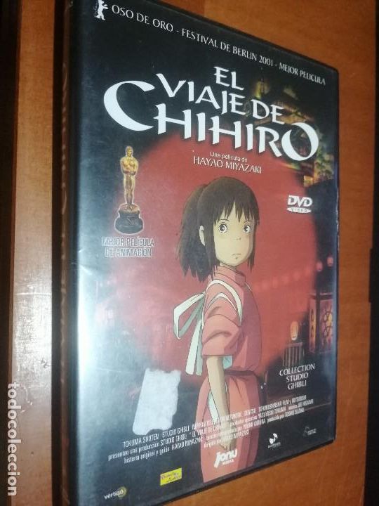 Cine: EL VIAJE DE CHIHIRO. DVD EN BUEN ESTADO. ANIMACI&Oacute;N JAPONESA.