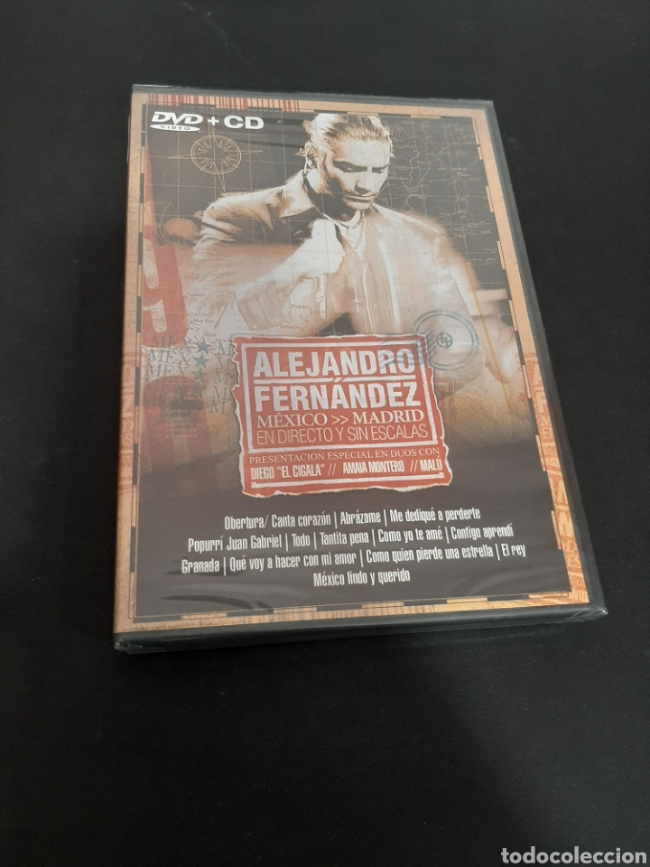 Cinema: ND104 Alejandro Fern&aacute;ndez &nbsp; - DVD NUEVO A ESTRENAR