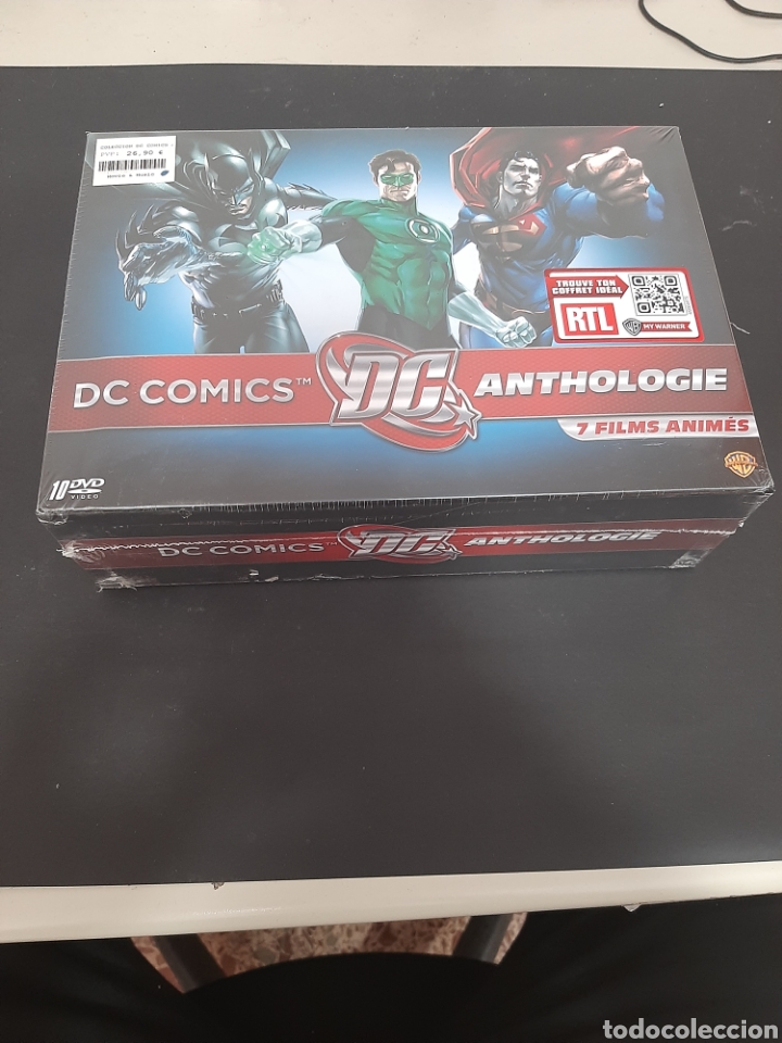 Cinema: REF,&nbsp; 6637 DC C&oacute;mics Anthology siete films animes - dvd NUEVO A ESTRENAR