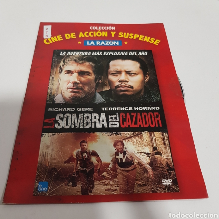 Cine: CTN&nbsp; 276 la sombra del cazador &nbsp; DVD EDICION CARTON SEGUNDAMANO