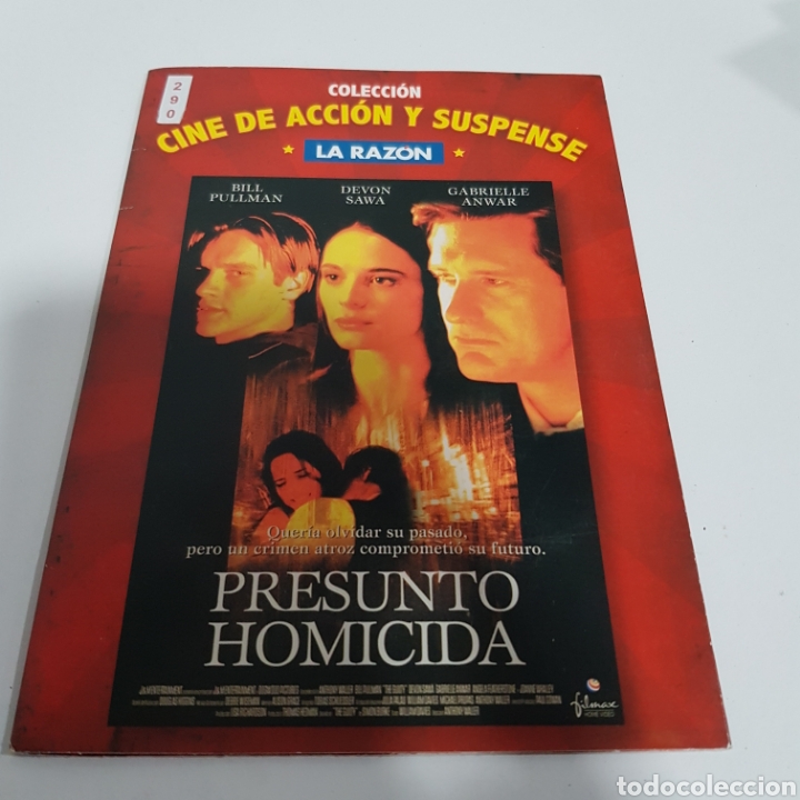 Kino: CTN&nbsp; 290 presunto homicida &nbsp; DVD EDICION CARTON SEGUNDAMANO