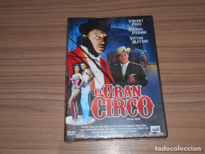 Cine: el GRAN CIRCO DVD Rhonda Fleming VINCENT PRICE Victor Mature COMO NUEVA