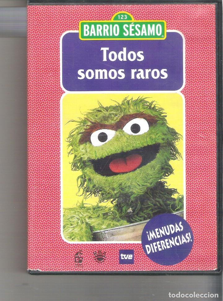 Cine: 1 DVD INFANTIL - BARRIO SESAMO - TODOS SOMOS RAROS ( MENUDAS DIFERENCIAS )