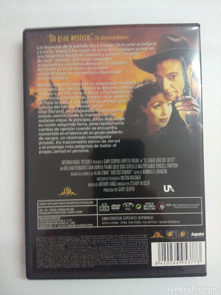 Cine: DVD/EL CABALLERO DEL OESTE/GARY COOPER. - Foto 2