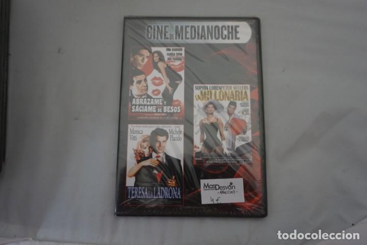 Cine: 10-B4 - 3 X DVD (PRECINTADA) - ABRAZAME Y SACIAME DE BESOS, LA MILLONARIA, TERESA LA LADRONA