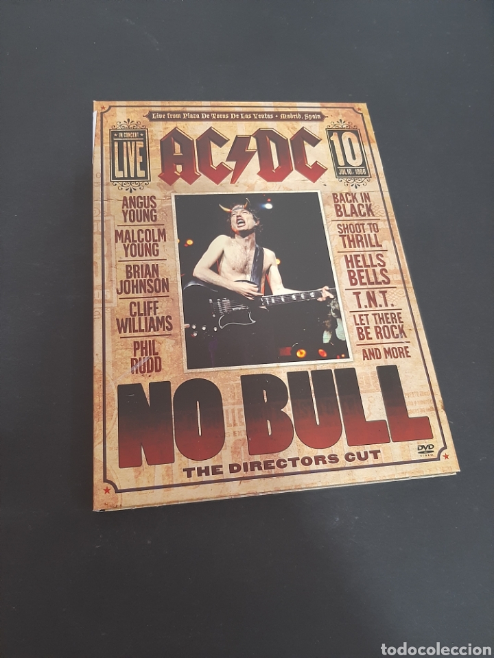 Cine: S168 ac dc no Bull -DVD SEGUNDA MANO