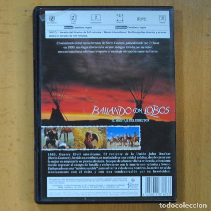 Cine: BAILANDO CON LOBOS - DVD - Foto 2
