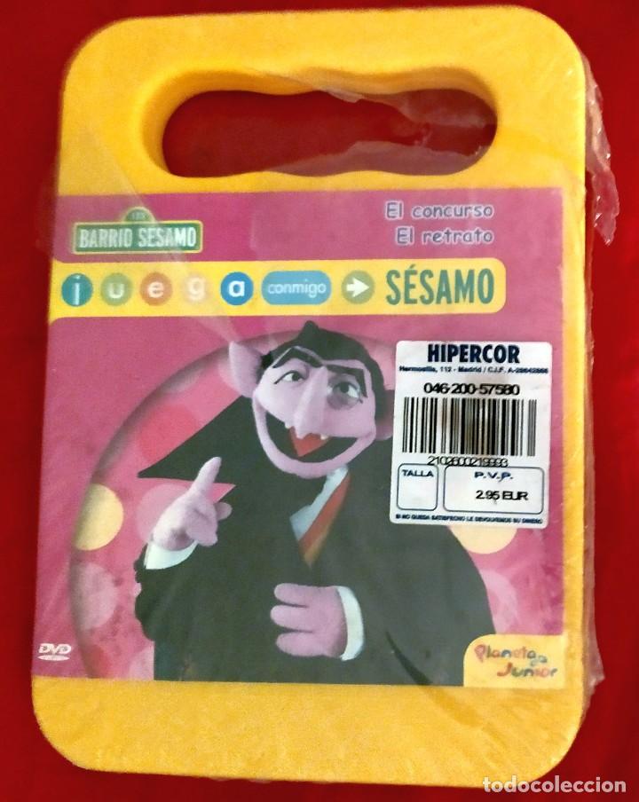 Cine: DVD NI&Ntilde;OS BARRIO SESAMO JUEGA CONMIGO EL CONCURSO EL RETRATO