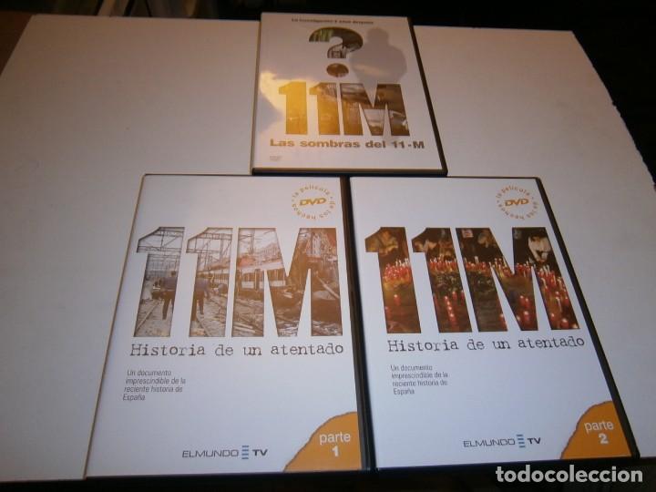 Cine: 11-M HISTORIA DE UN ATENTADO 1 Y 2 Y LAS SOMBRAS DEL 11-M DVD
