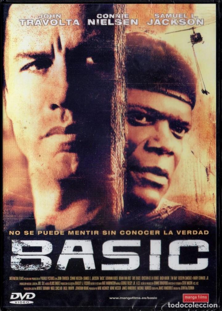 Cine: BASIC - JOHN McTIERNAN - JOHN TRAVOLTA, SAMUEL L. JACKSON (PRECINTADA) - Foto 1