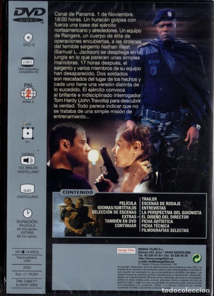 Cine: BASIC - JOHN McTIERNAN - JOHN TRAVOLTA, SAMUEL L. JACKSON (PRECINTADA) - Foto 2