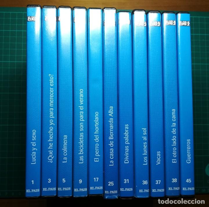Cine: LOTE DE 11 PELICULAS UN PAIS DE CINE 2 EN DVD - EL PAIS - BUEN ESTADO