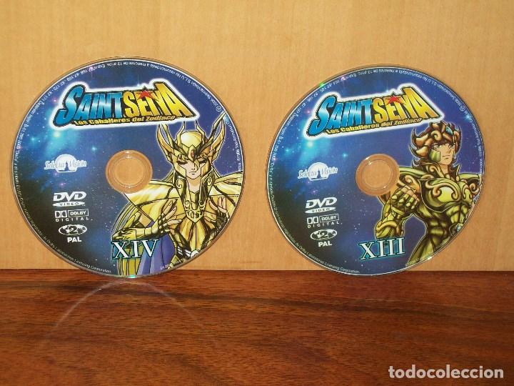 Cine: SAINT SEIYA - LOS CABALLEROS DEL ZODIACO VOL. XIII Y XIV - DOBLE DVD SIN CARATULAS, NI CAJA